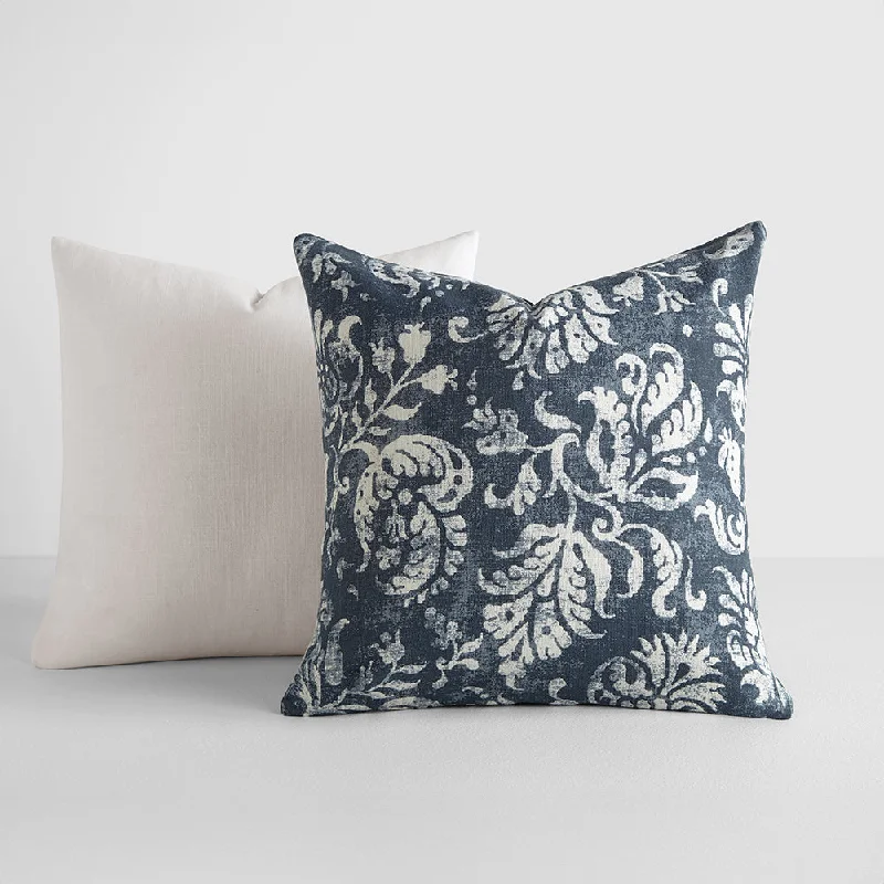Silk Pillows for Smooth Skin and Hair2-Pack Distressed Floral Décor Throw Pillows
