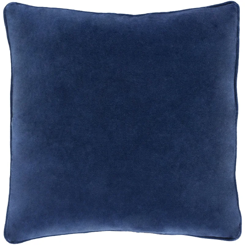 Orthopedic Pillows for Back Pain ReliefSafflower Velvet Pillow in Dark Navy