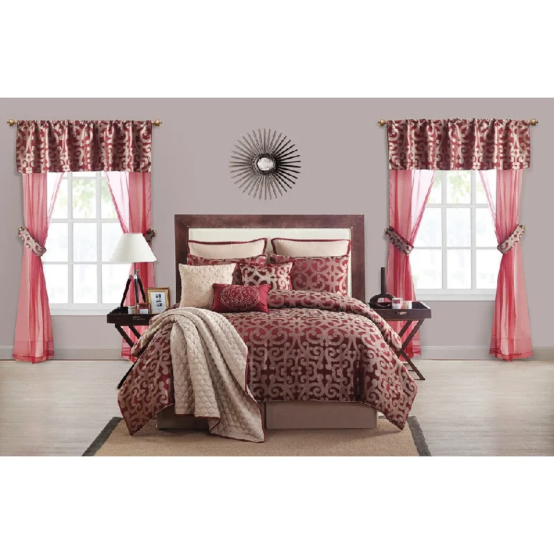 Down - filled comforters for supreme warmth and lightnessVCNY Pantheon 22-piece Comforter Set