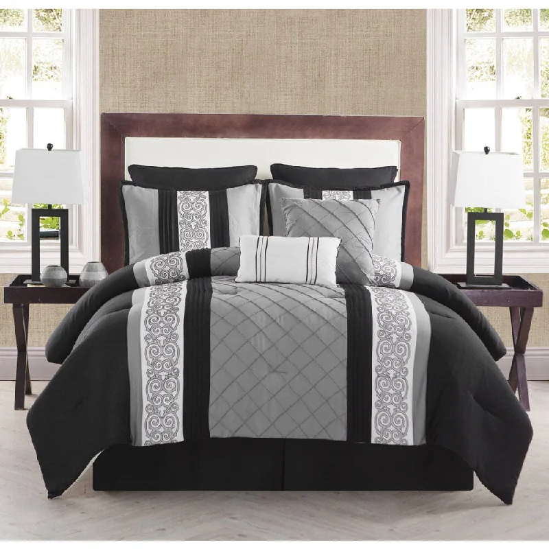 Goose down comforters known for their superior quality and insulationVCNY Farion Comforter Set