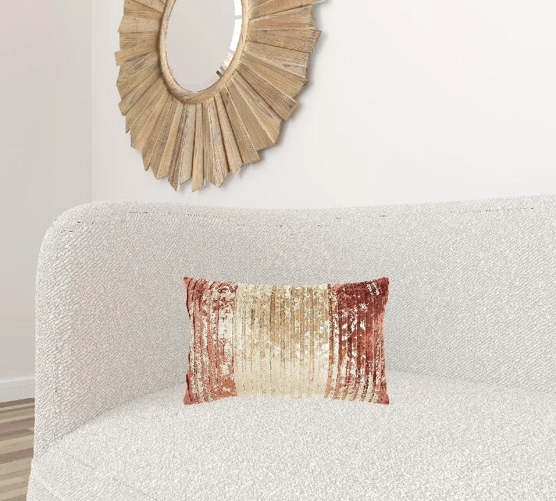 Feather Pillows for a Luxurious SleepTwo Tone Striped Lumbar Pillow
