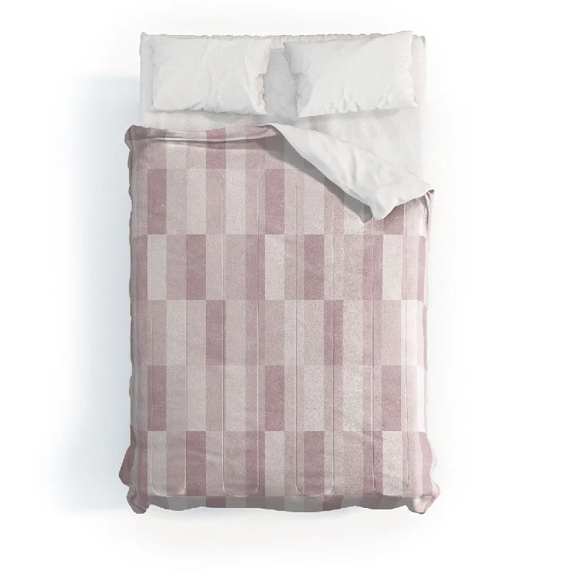Bamboo - fiber - filled comforters with antibacterial and breathable qualitiesLittle Arrow Design Co Cosmo Tile Mauve Made To Order Full Comforter Set Bamboo - fiber - filled comforters with antibacterial and breathable qualitiesLittle Arrow Design Co Cosmo Tile Mauve Made To Order Full Comforter Set