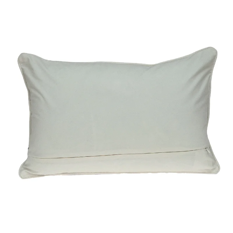Soft and Fluffy Pillows for Bedroom Comfort20" X 12" Blue Zippered 100% Cotton Throw Pillow Soft and Fluffy Pillows for Bedroom Comfort20" X 12" Blue Zippered 100% Cotton Throw Pillow