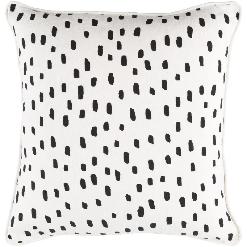 Feather Pillows for a Luxurious SleepGlyph Pillow in Black & White