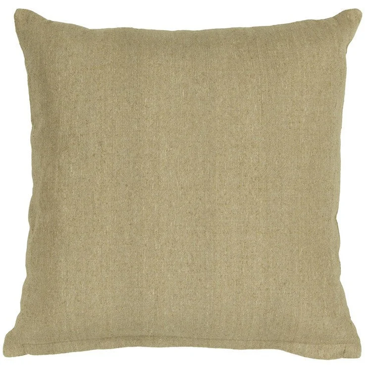 Down Alternative Pillows for Ethical ChoicesHandmade Contemporary Pillow, Beige