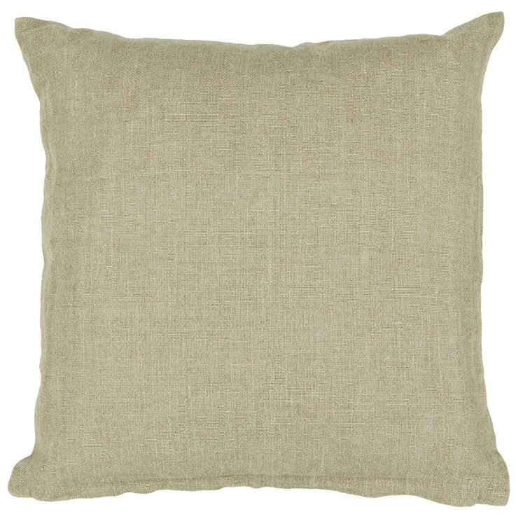 Silk Pillows for Smooth Skin and HairHandmade Contemporary Pillow, Beige