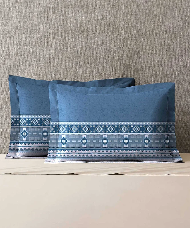 Kids Pillows with Fun DesignsSoft Comfort Pillowcase Set,210 Tc,Ice Dust