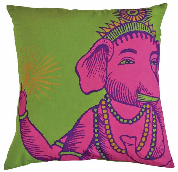 Velvet Pillows for a Touch of EleganceBazzar Elephant Pillow Design by Koko & Co
