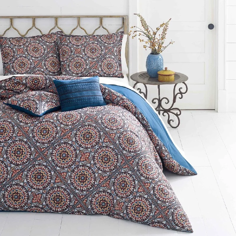 Down - filled comforters for supreme warmth and lightnessAzalea Skye Sitka Suzani Comforter Bonus Set