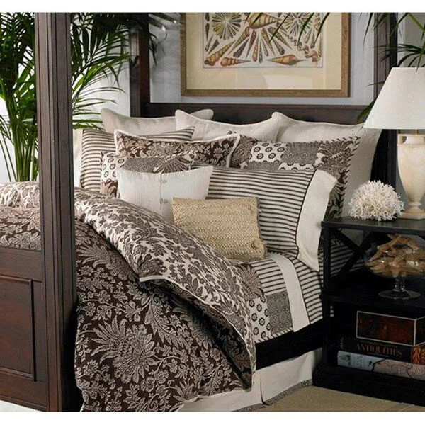 Synthetic - filled comforters like polyester for affordability and hypoallergenic propertiesTommy Hilfiger House on a Hill 3-piece Comforter Set