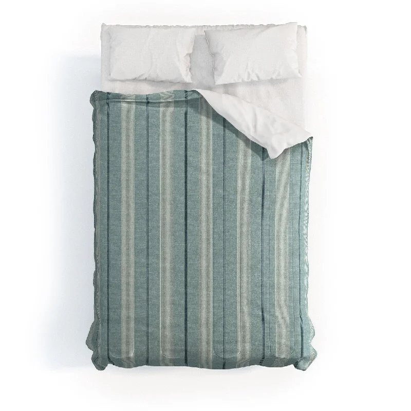 Microfiber - filled comforters that are lightweight and easy to care forLittle Arrow Design Co Ivy Stripes Dusty Blue Made To Order Full Comforter Set Microfiber - filled comforters that are lightweight and easy to care forLittle Arrow Design Co Ivy Stripes Dusty Blue Made To Order Full Comforter Set