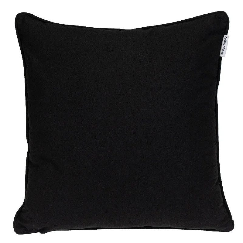 Cotton Pillows for Natural Comfort18" X 18" Black 100% Cotton Interlocking Zippered Pillow Cotton Pillows for Natural Comfort18" X 18" Black 100% Cotton Interlocking Zippered Pillow