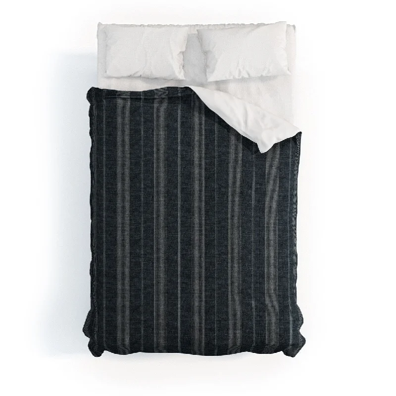 Microfiber - filled comforters that are lightweight and easy to care forLittle Arrow Design Co Ivy Stripes Gray Blue Made To Order Full Comforter Set Microfiber - filled comforters that are lightweight and easy to care forLittle Arrow Design Co Ivy Stripes Gray Blue Made To Order Full Comforter Set