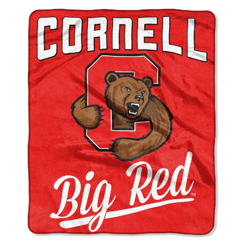Mohair blankets with a unique sheen and softnessCOL 0705 Cornell Alumni Raschel