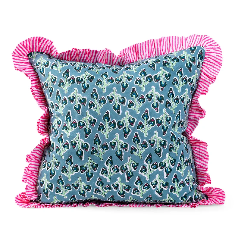 Soft and Fluffy Pillows for Bedroom ComfortRuffle Throw Pillow - Alice