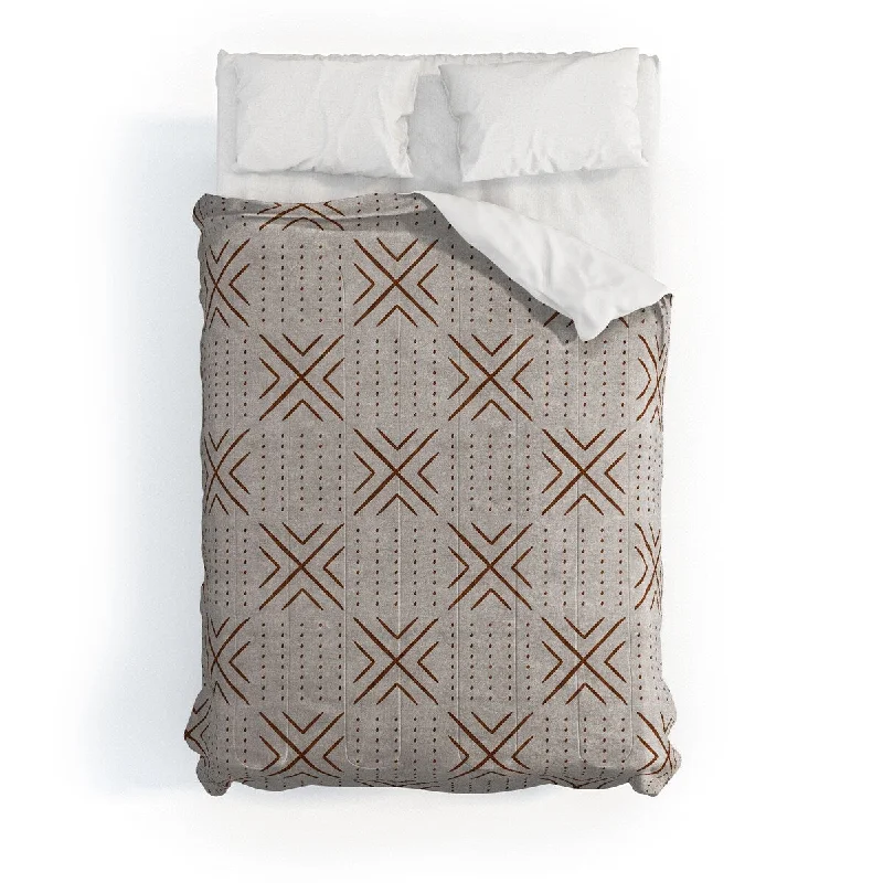 Full - size comforters suitable for full - sized beds in guest rooms or small bedroomsLittle Arrow Design Co Mud Cloth Tile Stone Rust Made To Order Full Comforter Full - size comforters suitable for full - sized beds in guest rooms or small bedroomsLittle Arrow Design Co Mud Cloth Tile Stone Rust Made To Order Full Comforter