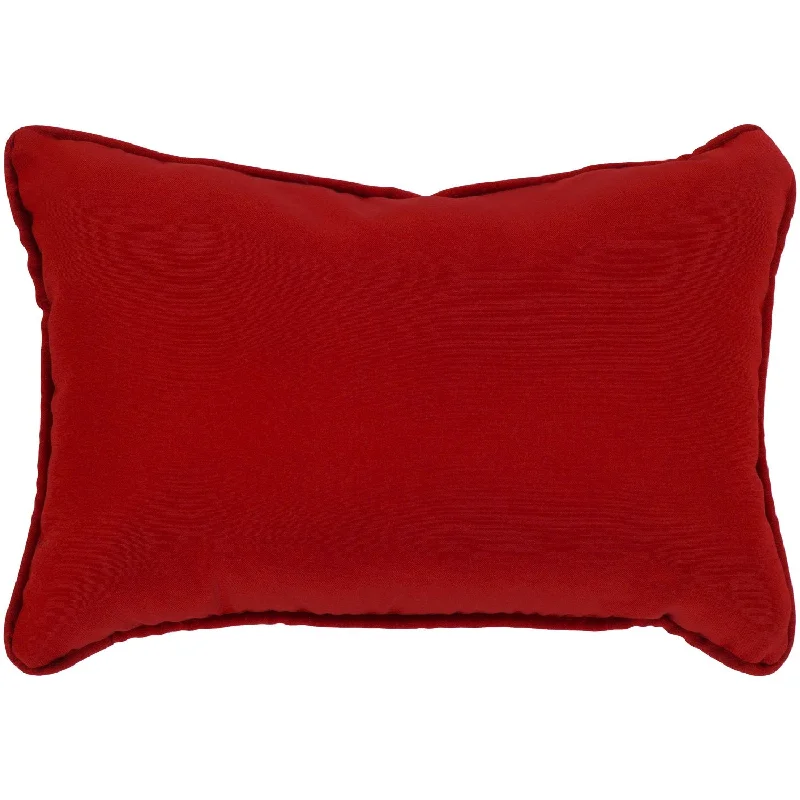 Down Alternative Pillows for Ethical ChoicesEssien Woven Pillow in Bright Red