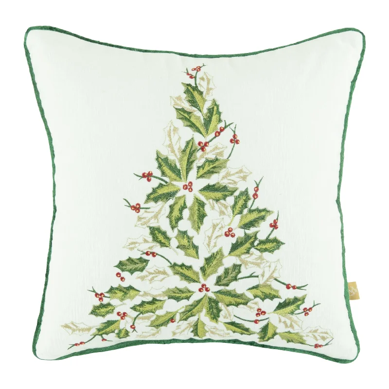 Memory Foam Pillows for Neck SupportHoliday Tree 18x18 Throw Pillow