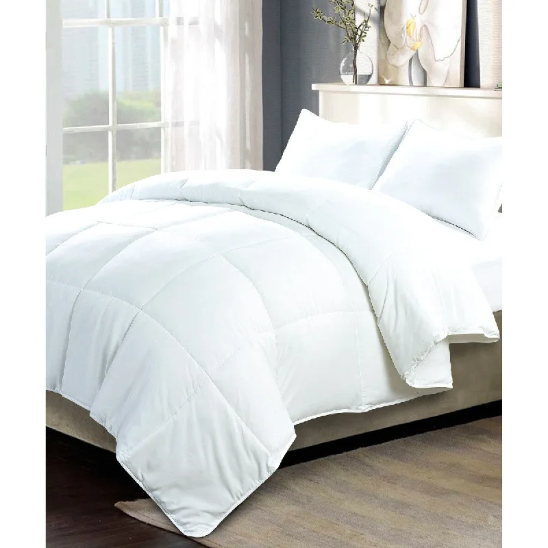 Down - filled comforters for supreme warmth and lightnessCopper Grove Gyumri Down Alternative 3-piece White Comforter Set