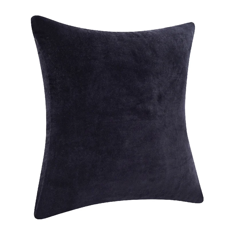 Kids Pillows with Fun Designs20" X 20" Black 100% Cotton Zippered Pillow