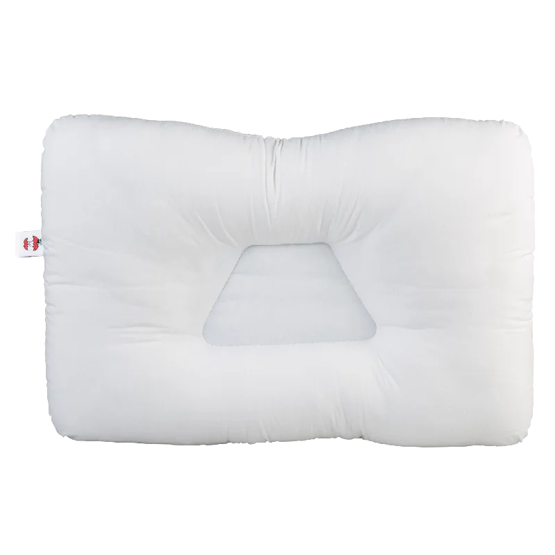 Soft and Fluffy Pillows for Bedroom ComfortTri-Core Natural Cervical Support Pillow with Premium Organic Cotton Shell