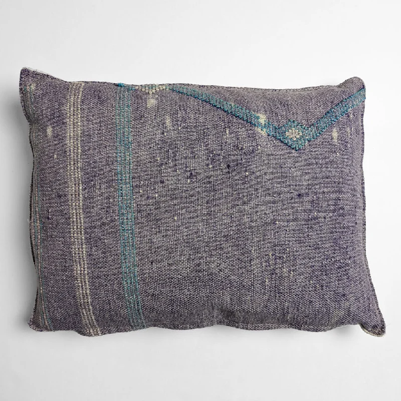 Square Pillows for Modern Home DecorHandstitched Purple Pillow IV