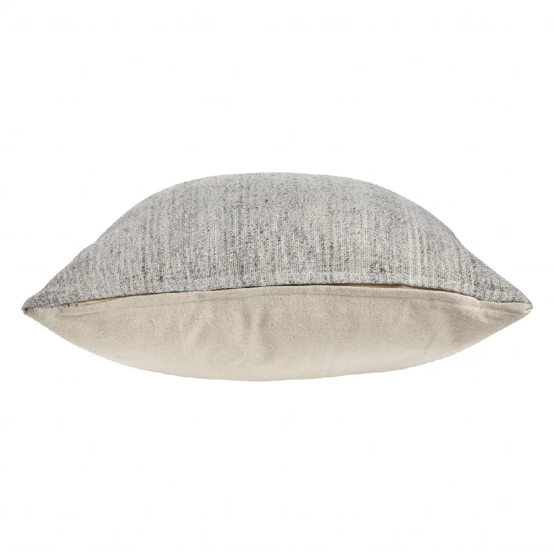 Adjustable Pillows for Customized Comfort20" X 20" Light Gray And Dark Gray 100% Wool Zippered Pillow Adjustable Pillows for Customized Comfort20" X 20" Light Gray And Dark Gray 100% Wool Zippered Pillow