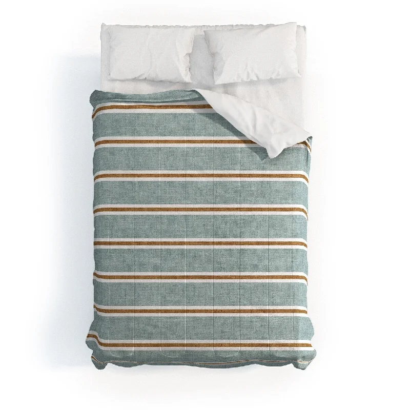 Cotton - filled comforters for a breathable and natural sleep experienceLittle Arrow Design Co Running Stitch Sage Made To Order Full Comforter Cotton - filled comforters for a breathable and natural sleep experienceLittle Arrow Design Co Running Stitch Sage Made To Order Full Comforter