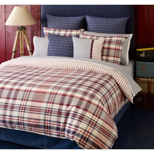 Duck down comforters with a softer feel and good warmth retentionTommy Hilfiger Vintage 3-piece Comforter Set with Optional Euro Sham Separates Duck down comforters with a softer feel and good warmth retentionTommy Hilfiger Vintage 3-piece Comforter Set with Optional Euro Sham Separates
