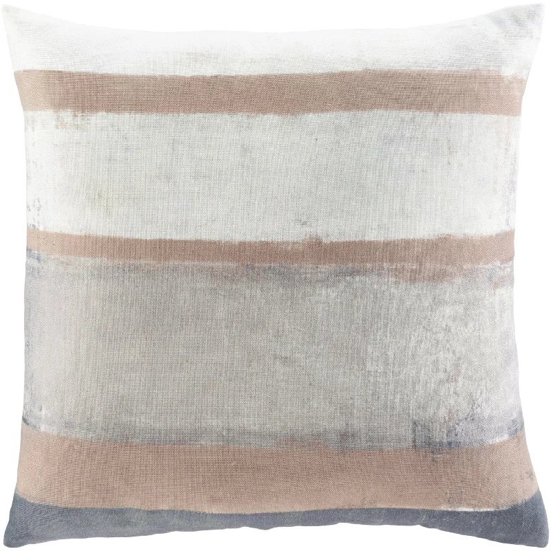 Feather Pillows for a Luxurious SleepBalliano Woven Square Pillow White, Khaki, Light Gray, Taupe, Beige, Pale Blue
