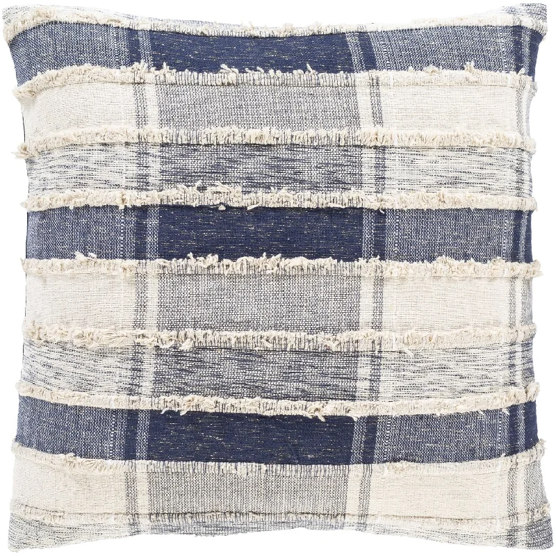 Cooling Pillows for Hot SleepersIbiza Woven Pillow in Dark Blue