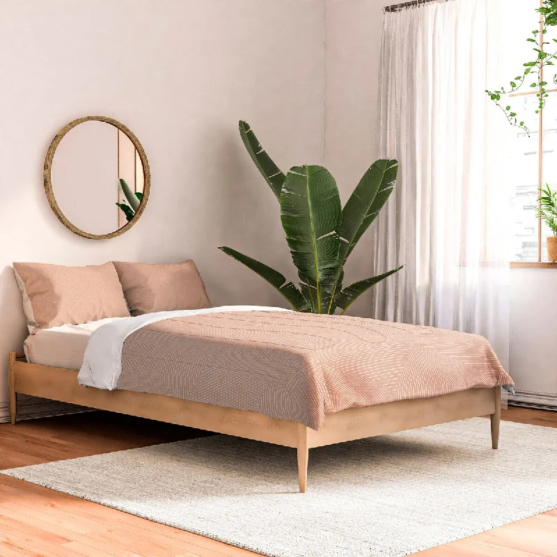 Latex - filled comforters with a bouncy texture and good supportLittle Arrow Design Co Triangle Stripes Peach Made To Order Full Comforter Set Latex - filled comforters with a bouncy texture and good supportLittle Arrow Design Co Triangle Stripes Peach Made To Order Full Comforter Set