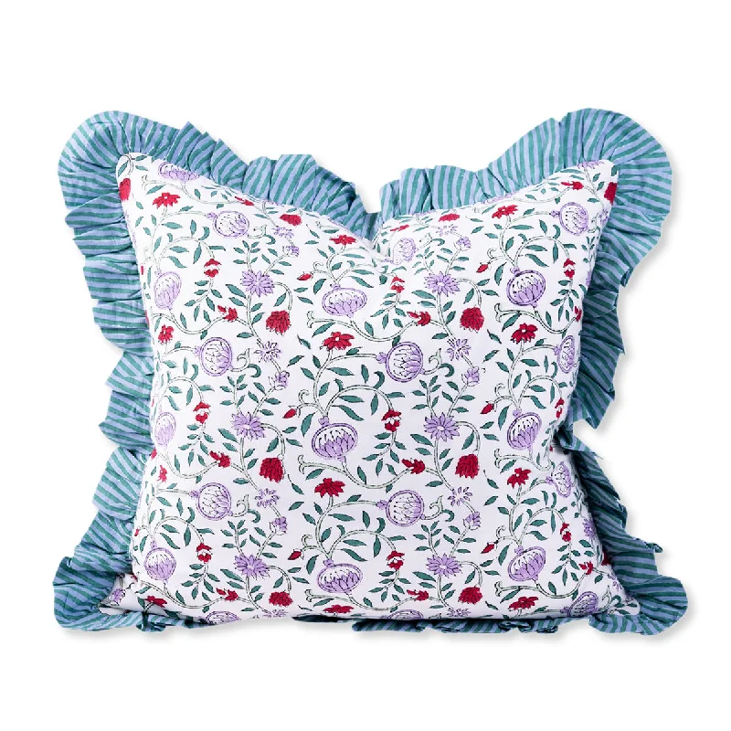 Square Pillows for Modern Home DecorRuffle Throw Pillow - Loews