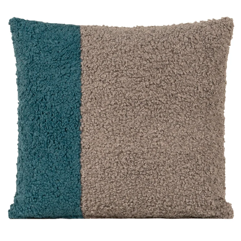 Firm Pillows for Side SleepersTiffany 20 Inch 2 Patch Boucle Pillow
