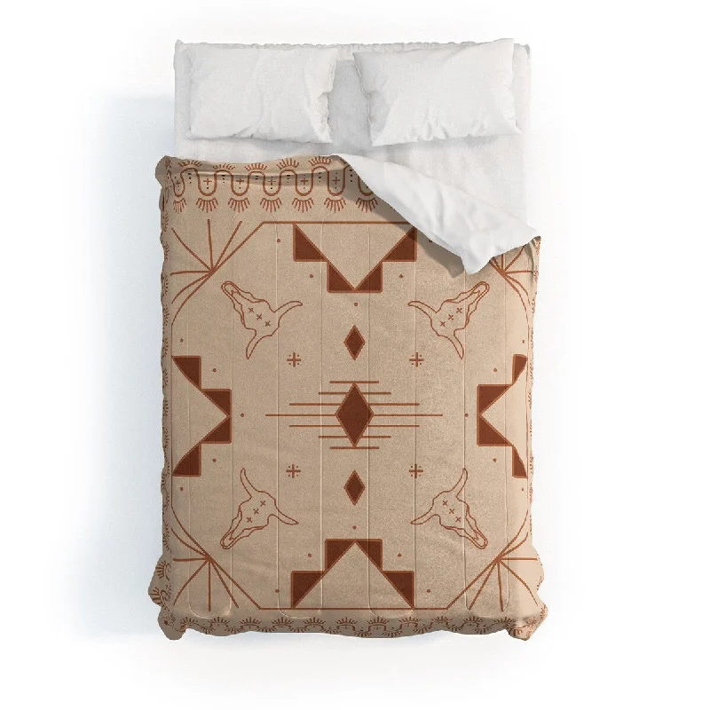 Cotton - filled comforters for a breathable and natural sleep experienceAllie Falcon Lost Desert Tile Adobe Made To Order Full Comforter Set Cotton - filled comforters for a breathable and natural sleep experienceAllie Falcon Lost Desert Tile Adobe Made To Order Full Comforter Set