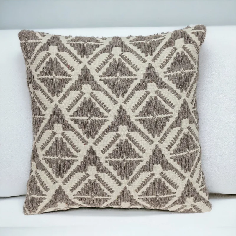 Plush Pillows for a Cozy BedAntique Light Toned Throw Pillow