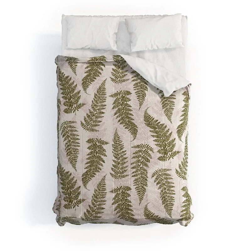 Down - filled comforters for supreme warmth and lightnessAvenie Countryside Garden Ferns Neutral Made To Order Full Comforter Set Down - filled comforters for supreme warmth and lightnessAvenie Countryside Garden Ferns Neutral Made To Order Full Comforter Set