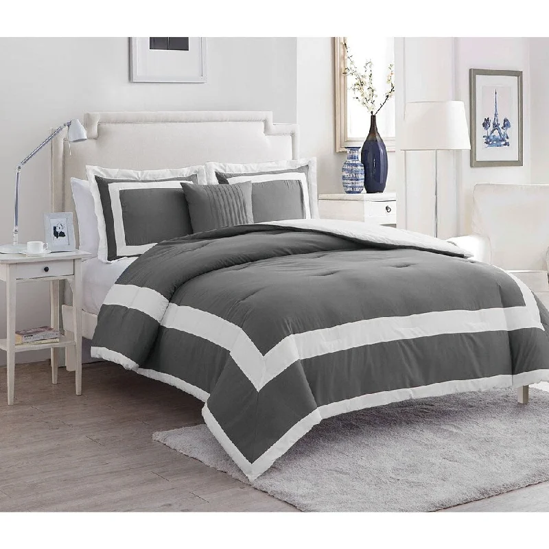 Cotton - filled comforters for a breathable and natural sleep experienceVCNY Avianna Comforter Set