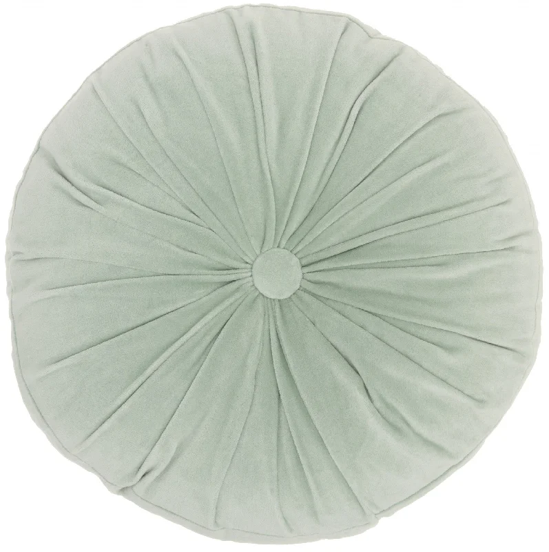 Pregnancy Pillows for Expectant MothersMint Tufted Round Throw Pillow