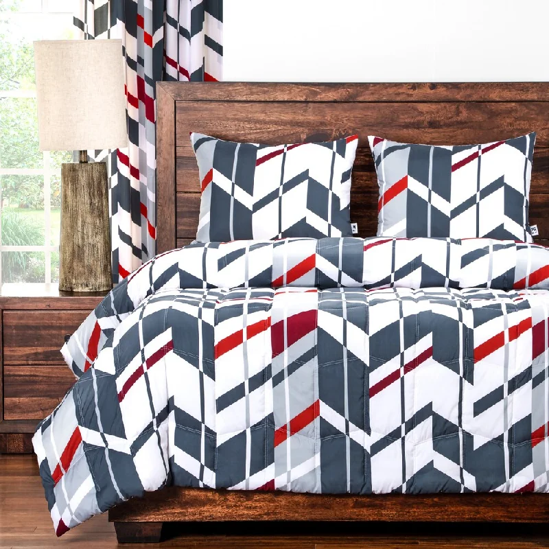 King - size comforters to fit large king - sized beds perfectlyValor 3-piece Comforter Set