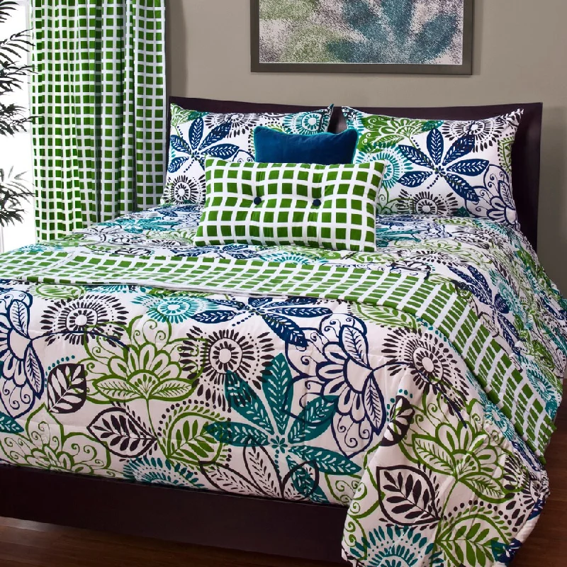 Wool - filled comforters with natural moisture - wicking and temperature - regulating featuresThe Curated Nomad Moondance 3-piece Comforter Set