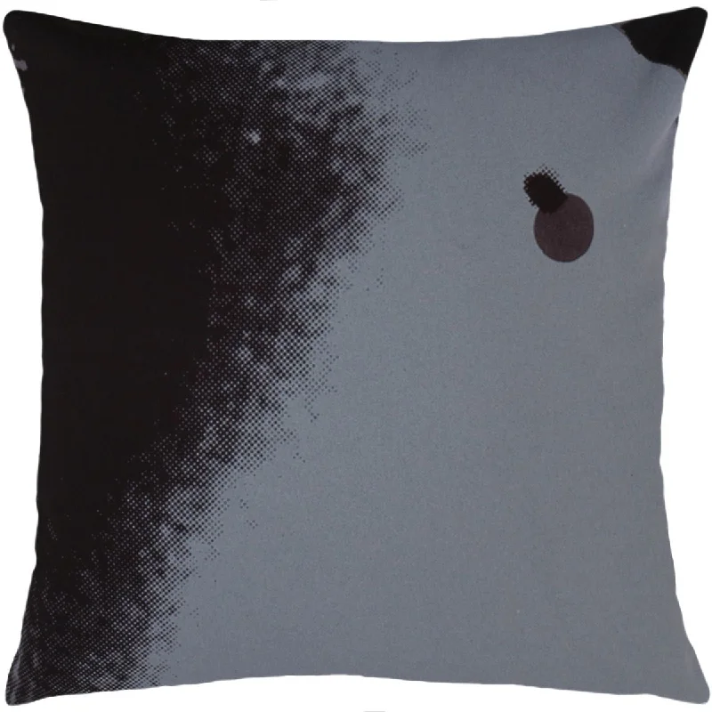 Lumbar Support Pillows for Car SeatsAndy Warhol Art Pillow in Black & Grey design by Henzel Studio