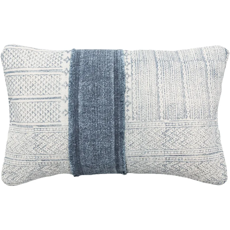 Lumbar Support Pillows for Car SeatsLola 14 x 22 Block Print Pillow in Cream and Navy Blue Lumbar Support Pillows for Car SeatsLola 14 x 22 Block Print Pillow in Cream and Navy Blue