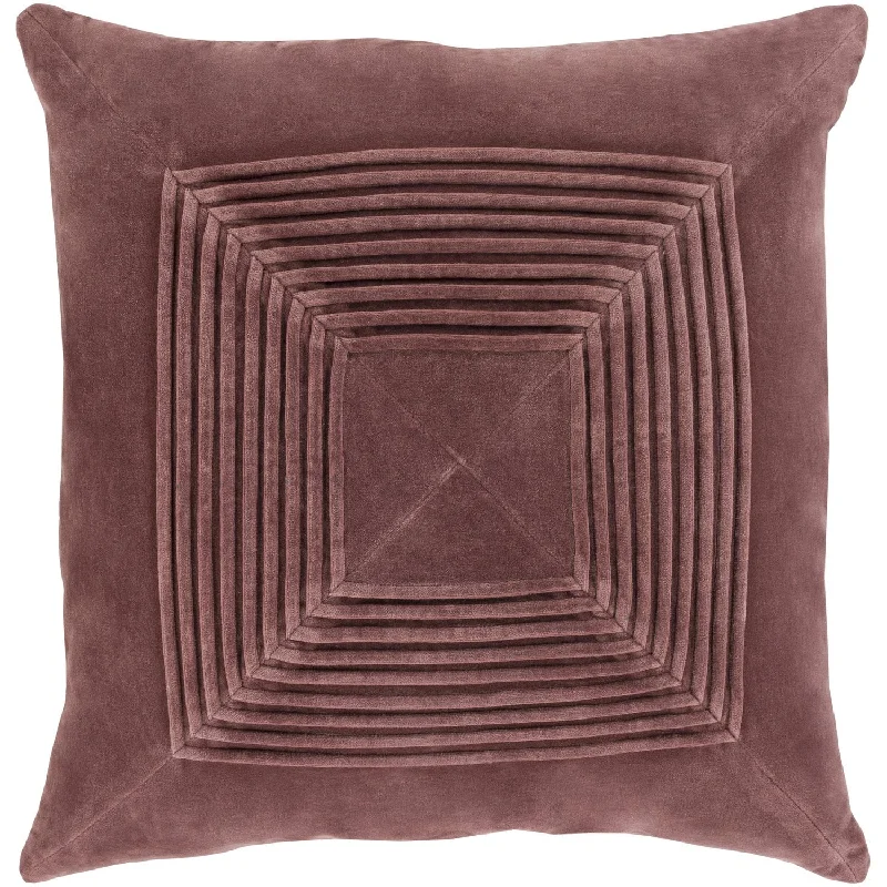Plush Pillows for a Cozy BedAkira Velvet Pillow in Clay