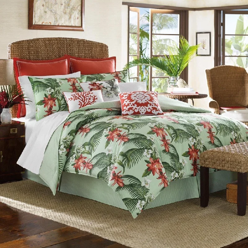 Queen - size comforters for standard queen - sized mattressesTommy Bahama Southern Breeze 4-Piece Comforter Set