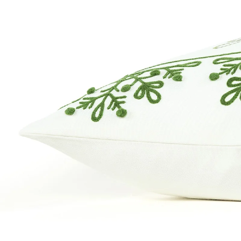 Feather Pillows for a Luxurious SleepChase the Snowflakes Green and White Decorative Throw Pillow Feather Pillows for a Luxurious SleepChase the Snowflakes Green and White Decorative Throw Pillow