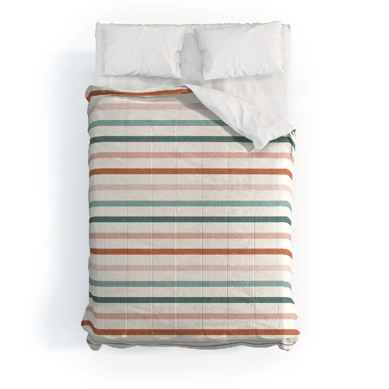 Goose down comforters known for their superior quality and insulationLittle Arrow Design Co Sunset Stripes In Terra Cotta Made To Order Full Comforter Goose down comforters known for their superior quality and insulationLittle Arrow Design Co Sunset Stripes In Terra Cotta Made To Order Full Comforter