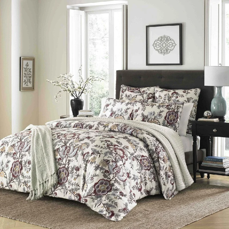 Synthetic - filled comforters like polyester for affordability and hypoallergenic propertiesStone Cottage Bradewell Comforter Set