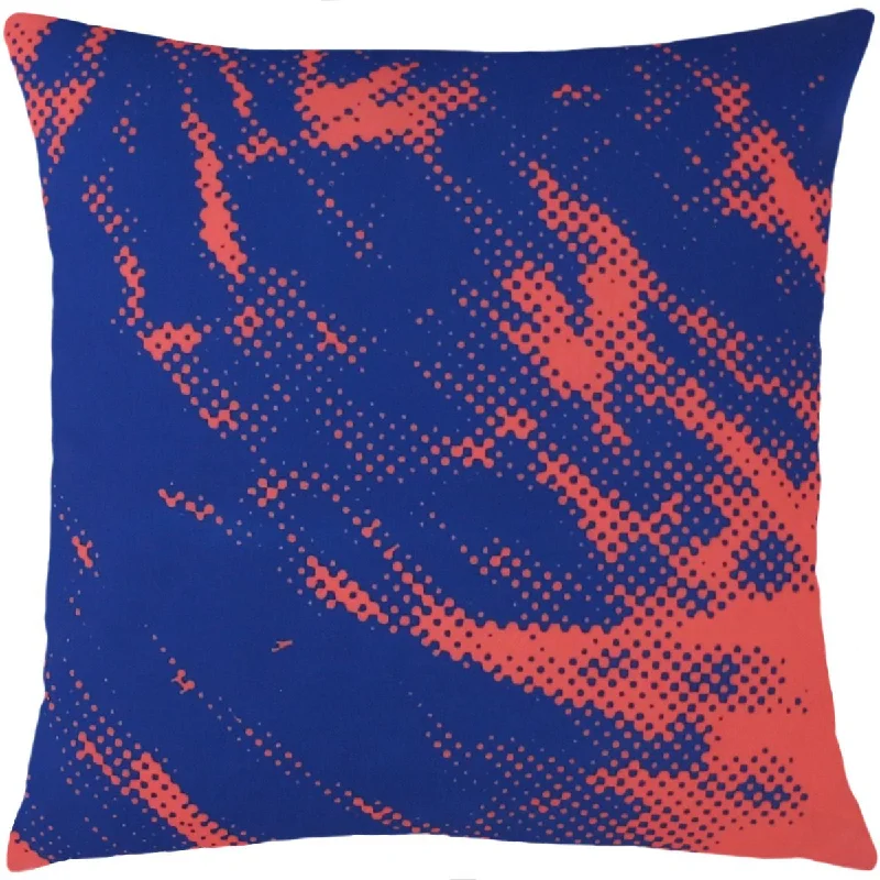 Travel Pillows for Long JourneysAndy Warhol Art Pillow in Red & Blue design by Henzel Studio