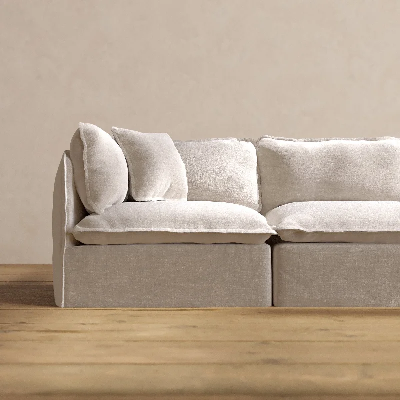 Soft and Fluffy Pillows for Bedroom ComfortSquare Performance Accent Pillow 16 x 16 in Mist